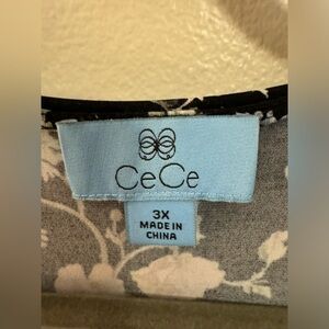 Plus Size CeCe floral jumpsuit